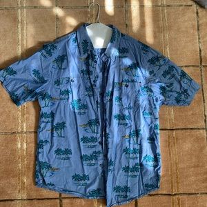 Ripzone Men’s M Short Sleeve Button Down